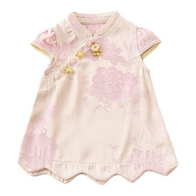 国风女宝宝旗袍裙子婴幼儿公主裙