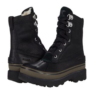 现货Sorel冰熊Caribou Storm冬季户外防寒防滑防水羊毛雪地靴短靴