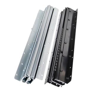 楼梯底柜滑轨加厚托底储物柜鞋柜静音抽拉轨加强重型导轨三节滑道