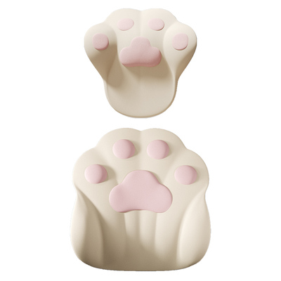 2025新款猫爪按摩头枕腰靠