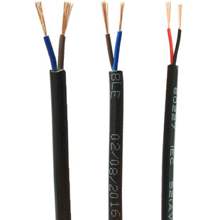 无氧纯铜芯电缆AVVR/RVV2芯3芯4芯0.3 0.2电源线信号控制软护套线