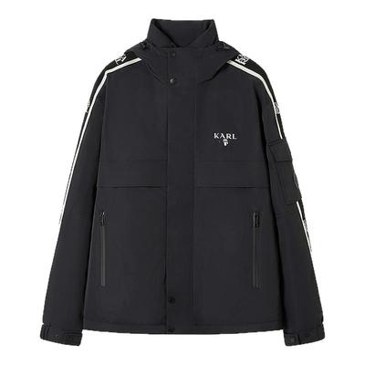 KARL LAGERFELD户外【90%鸭绒】短款羽绒服25秋冬新款老佛爷男装