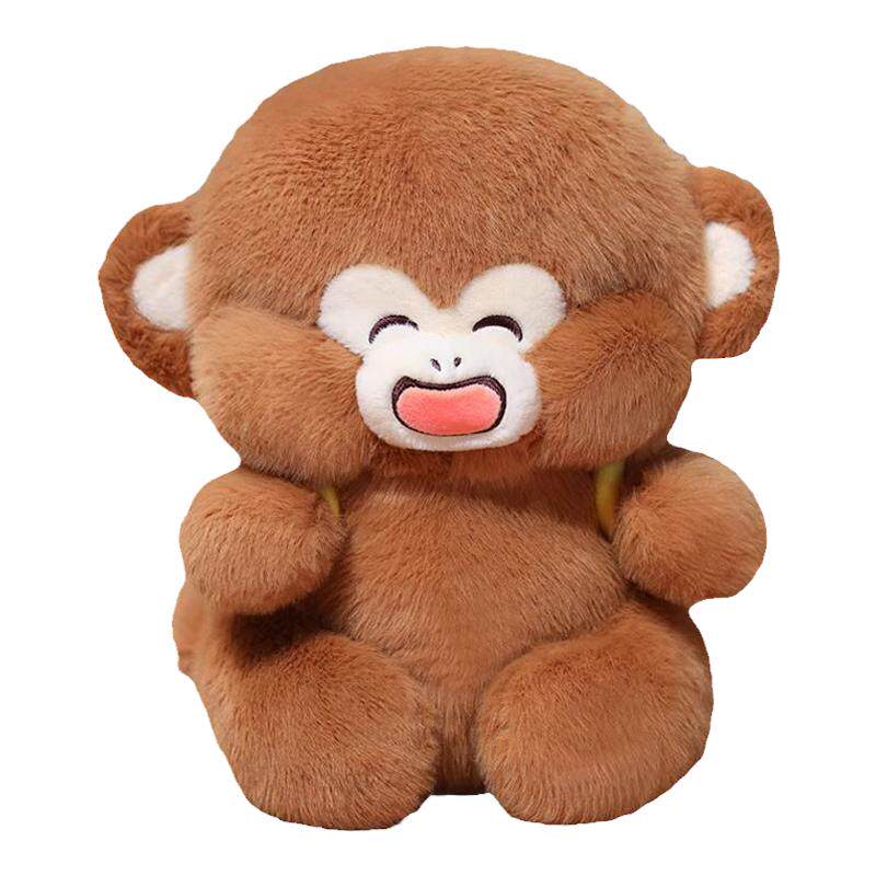 生日礼物女生玩偶吗喽猴棕色45cm