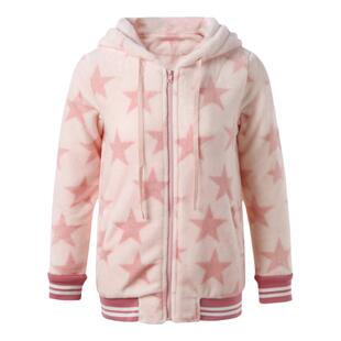 圆人珊瑚绒睡衣女秋冬款拉链带帽子加厚2025单上衣大码外套家居服