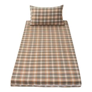 无印良品纯棉床笠褥子套100全棉学生宿舍床单人90x190全包床褥套