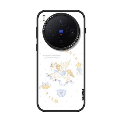 SMYIDEAL思茉伊适用vivox300手机壳x300pro磁吸新款200promimi少女飞马ultra不会撞oppofindx9高级感findxx8