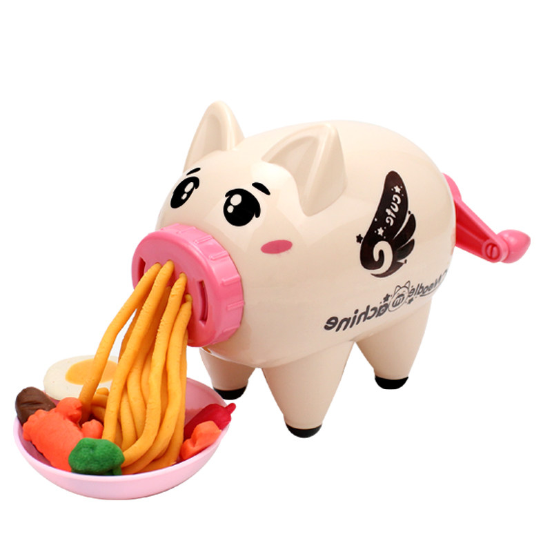 小猪面条机儿童玩具橡皮泥模具