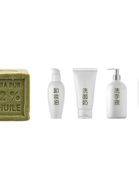 【自营】柔舒然法国原装进口有机马赛皂橄榄油洁面沐浴皂香皂100g