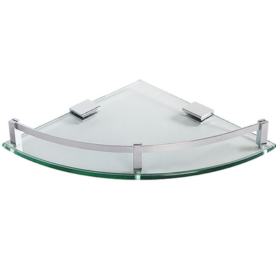 包邮不锈钢浴室置物架单层转角