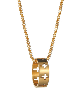 饰品挂件欧美热销镂空十字架吊坠