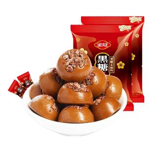 【黑糖裹梅肉】金冠黑糖话梅棒棒糖网红零食休闲零食喜糖糖果批发