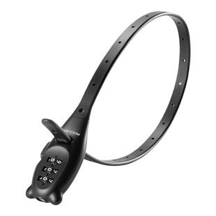 洛克兄弟自行车扎带锁摩托车头盔锁电动车箱包滑板防盗便携密码锁