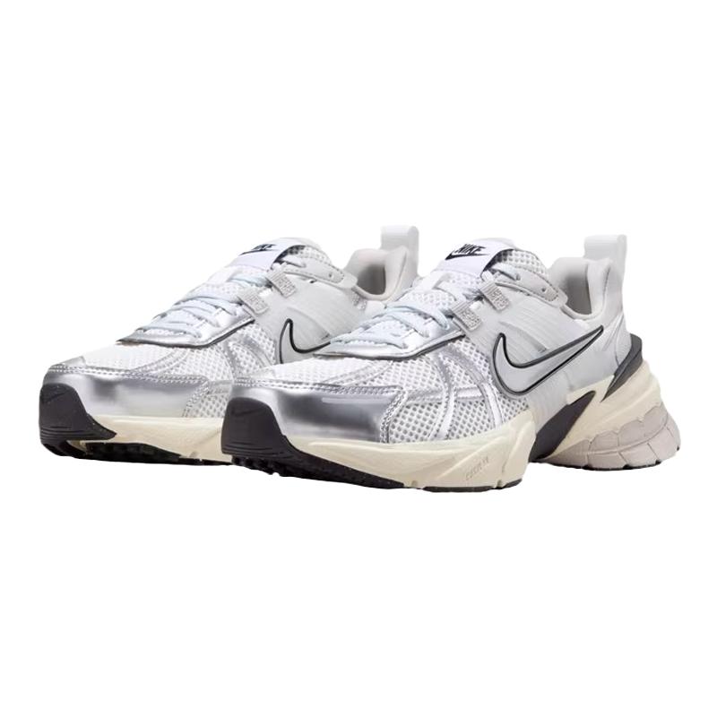 Nike Runtekk V2K 灰白银 黑武士减震防滑低帮跑步鞋老爹鞋