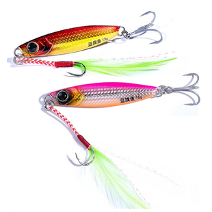 蓝旗鱼截口白条路亚假拟饵邪道远投亮片铁板15g钓翘嘴鲈鱼专杀10g