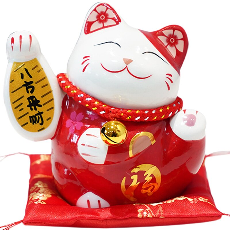陶瓷招财猫存钱罐公司年会活动