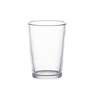 耐摔耐高温钢化玻璃杯 直身啤酒杯茶水杯二两半白酒杯100ml一口杯