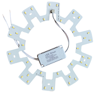 吸顶灯led灯芯中性光4000k高亮室内光源贴片圆形灯盘改造磁吸灯片