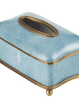 陶瓷创意奢华中式风家居纸巾盒