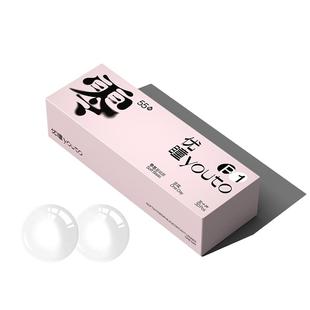 【60片赠2片】优瞳零感隐形眼镜日抛30片近视高清透明镜片天天抛