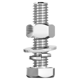 M6-M27 304不锈钢外六角螺栓加长螺丝螺母套装M8M10M12M14M16M18