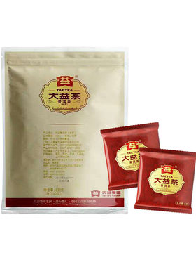 大益普洱茶熟茶九级散茶 8g*50小袋茶包 400克一袋装2025年