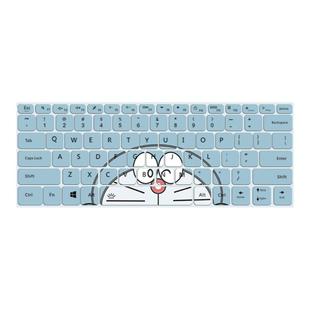 卡通可爱笔记本键盘膜适用联想小新air14华为神舟雷神电脑机械革命保护膜华硕苹果戴尔惠普星小米彩绘防尘罩