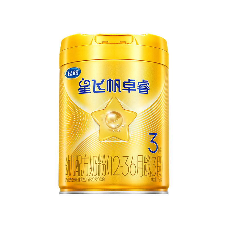 飞鹤卓睿HMO升级三段奶粉750g*4