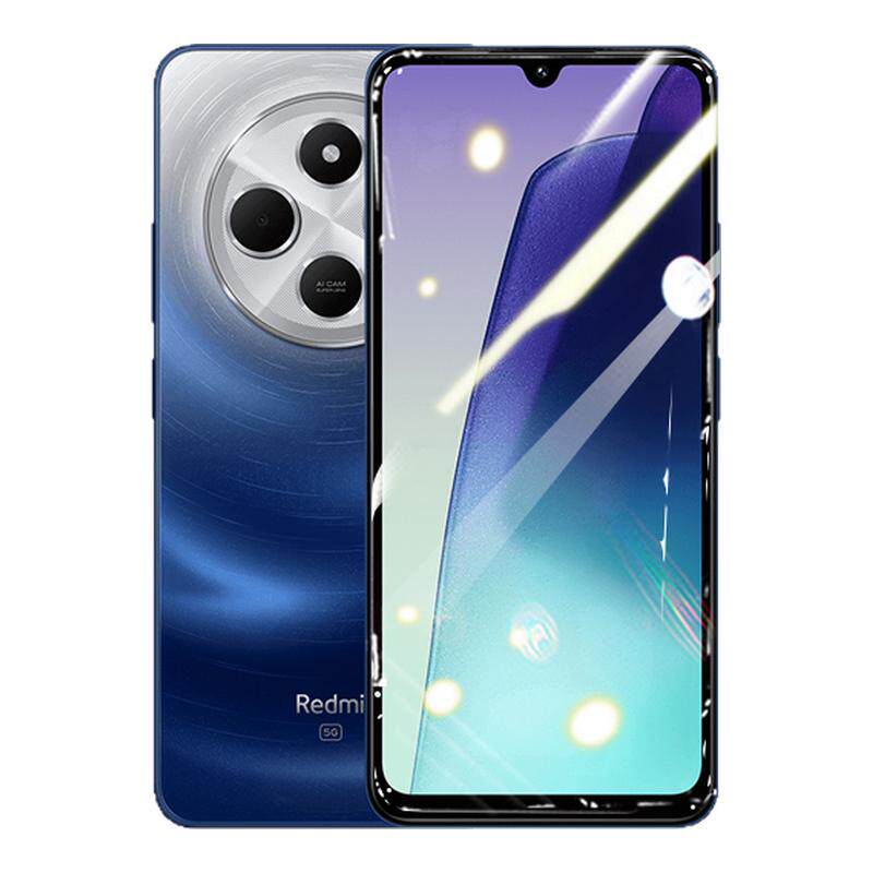 适用Redmi14R钢化膜红米14C手机膜全屏覆盖小米保护贴膜屏保全包边防摔高清抗蓝光钢化玻璃防爆膜