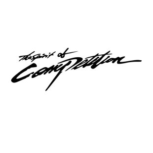 汽车灯眉贴competition英文字母贴时尚速度与激情车贴纸个性创意