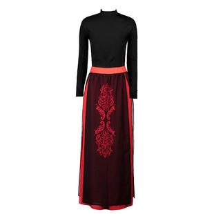 芒种古风舞蹈服国潮演出服爵士表演服黑红少年志骁的舞蹈服装套装