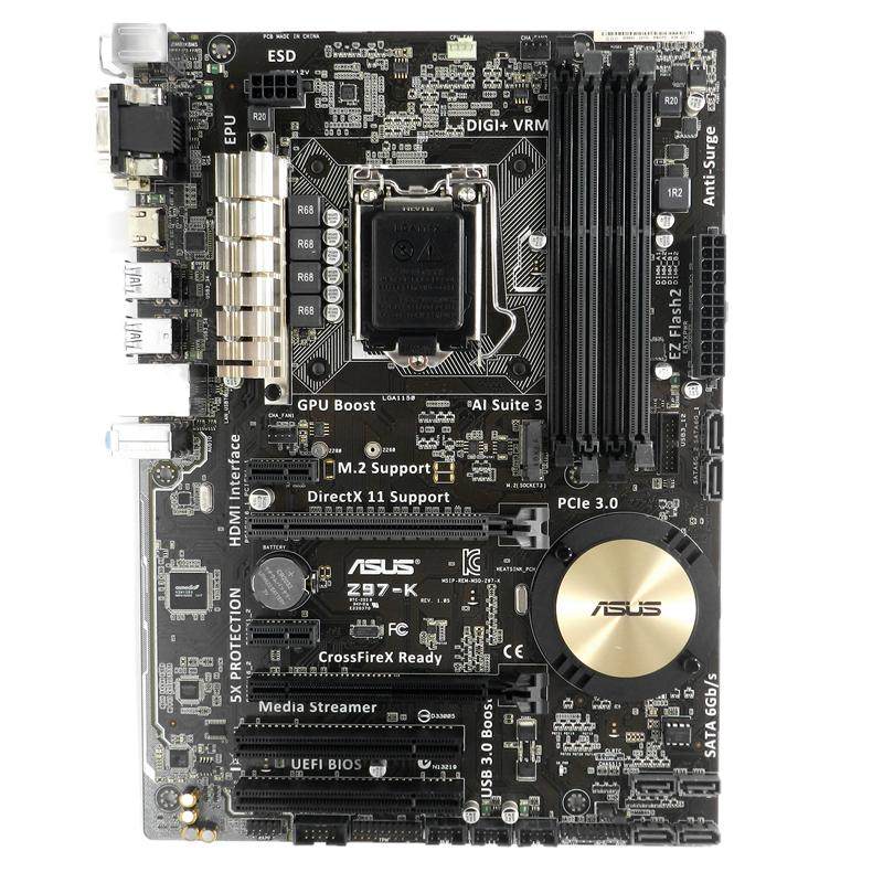 一年包换 库存新 Asus/华硕 Z97-K R2.0  1150主板  支持I7 5775C