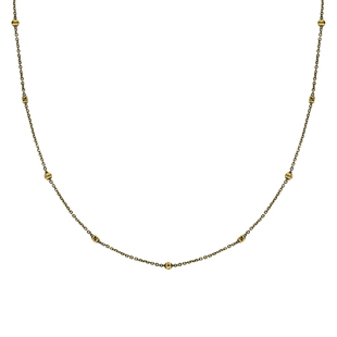 MONOLOGUE独白链金主义复古黄金浮华金珠项链MR1864情人节礼物