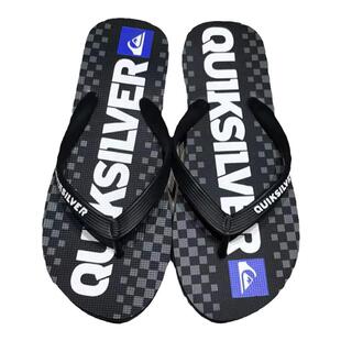 现货Quiksilver2026新款夏季男士橡胶耐磨人字拖冲浪休闲外穿凉拖