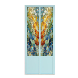 定制卫生间门窄边框PD门折叠推拉平开门厕所玻璃门平移门阳台门