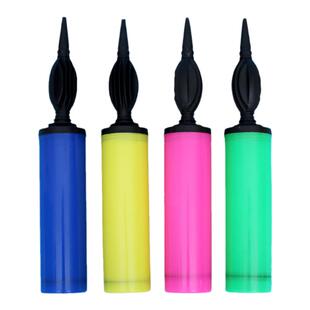 卡通铝膜乳胶气球打气筒手推气筒游泳圈打气筒手拿充气泵工具大号