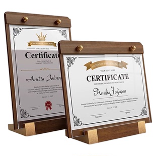 a4证照展示框专利证荣誉证书相框营业执照奖状结业获奖授权书聘书外壳证件企业任命定制优秀员工毕业颁奖裱框