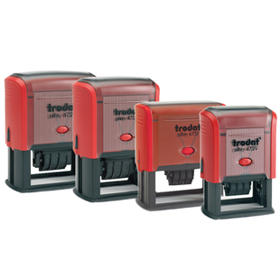 卓达回墨日期印章可调生产日期印章工厂快递物流常规中英文日期章文本日期印自带印台翻转印多规格内容可变