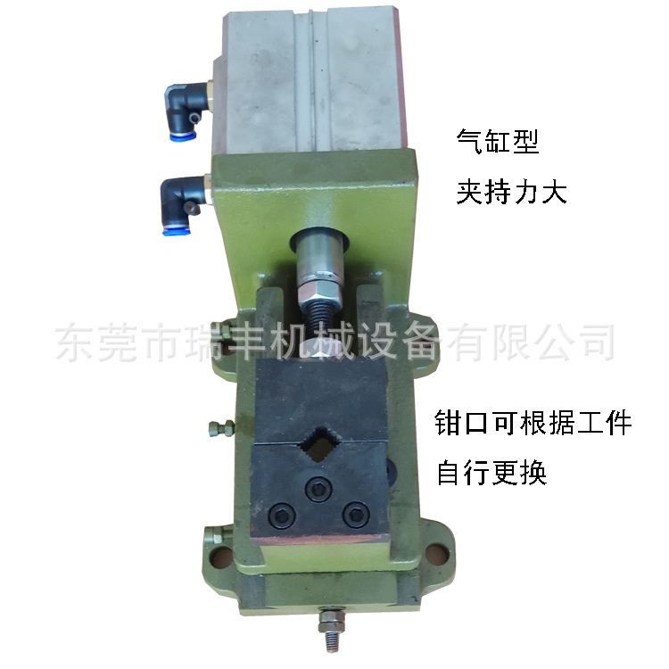 厂家批发现货气动快速夹具 气动平口钳虎钳 钻攻快速夹具省时省力