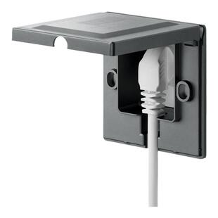 雷士电工嵌入式插座冰箱内嵌隐藏式面板内凹陷86型隐形暗装插座