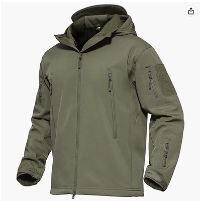 E 80124 Outdoor Softshell Fleece Jacket 户外软壳外套 专