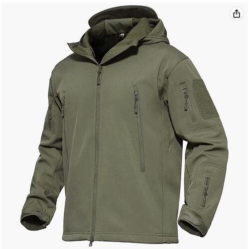 E 80124 Outdoor Softshell Fleece Jacket 户外软壳外套 专