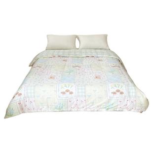 小熊的故事 童话风温柔100全棉被套被单被芯罩可爱女甜美碎花拼布