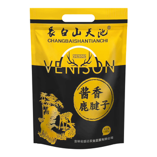 长白山天池梅花鹿东北特产原味香辣酱香卤味鹿肉鹿心鹿腱子即熟食