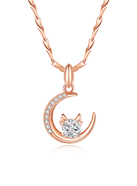 999足银龙年项链女七夕节礼物