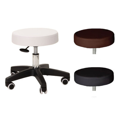升降旋转圆形椅子矮款美容凳