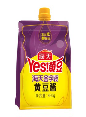 海天金字装黄豆酱香浓锦鲤家庭装