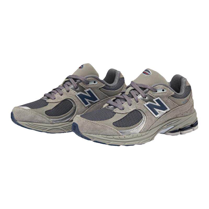 New Balance nb童鞋男女儿童透气格雷系灰复古休闲运动鞋2002R0