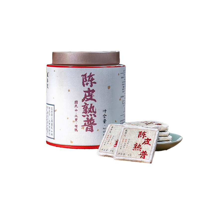 陈皮熟普小方片古树料米汤感256g