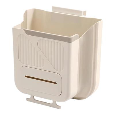 厨房垃圾桶挂式家用厨余可折叠