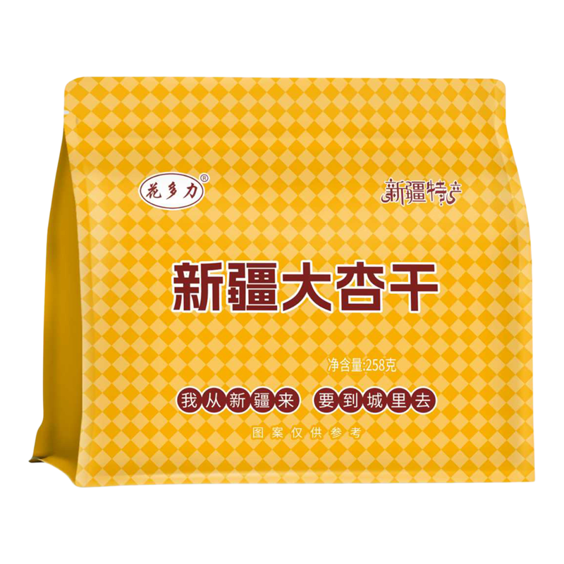 花多力新疆大杏干258g新疆日照长自然成熟晾晒原味新疆直发